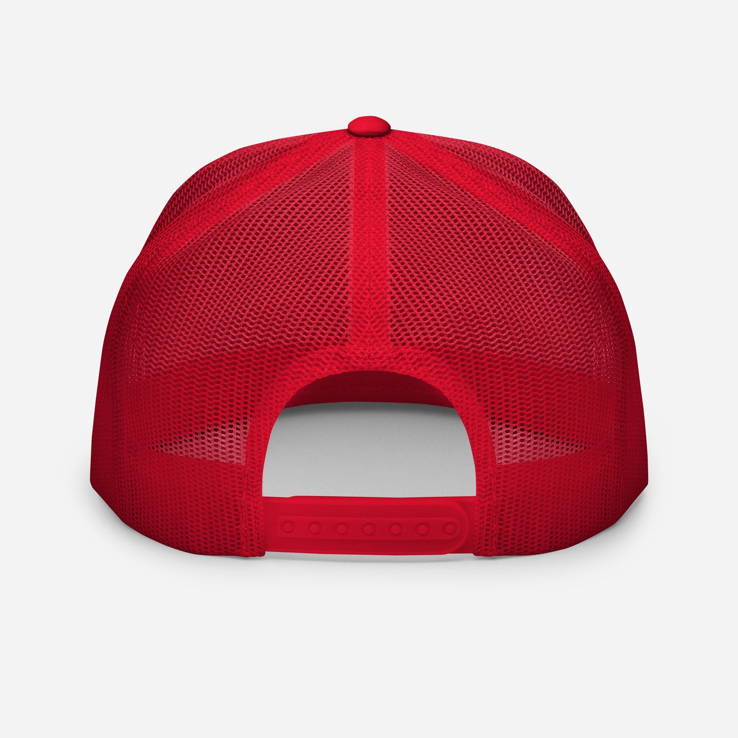 classic 813SSED red on white trucker cap
