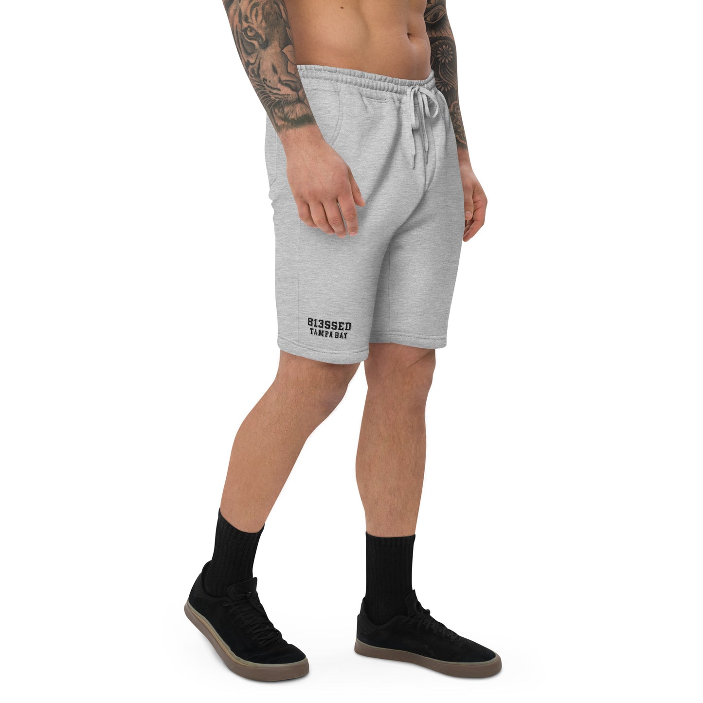 813SSED men's fleece shorts