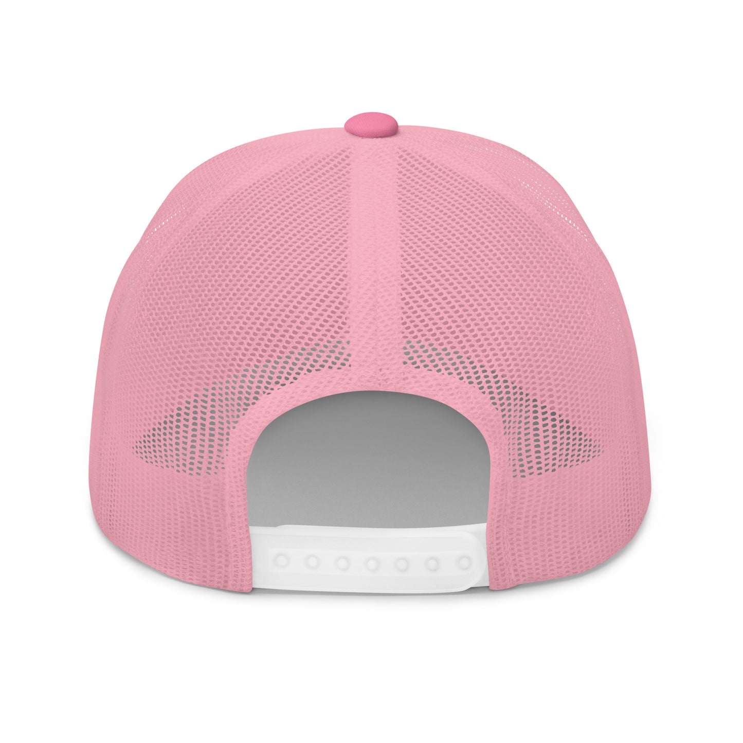 813SSED pink on pink trucker Cap