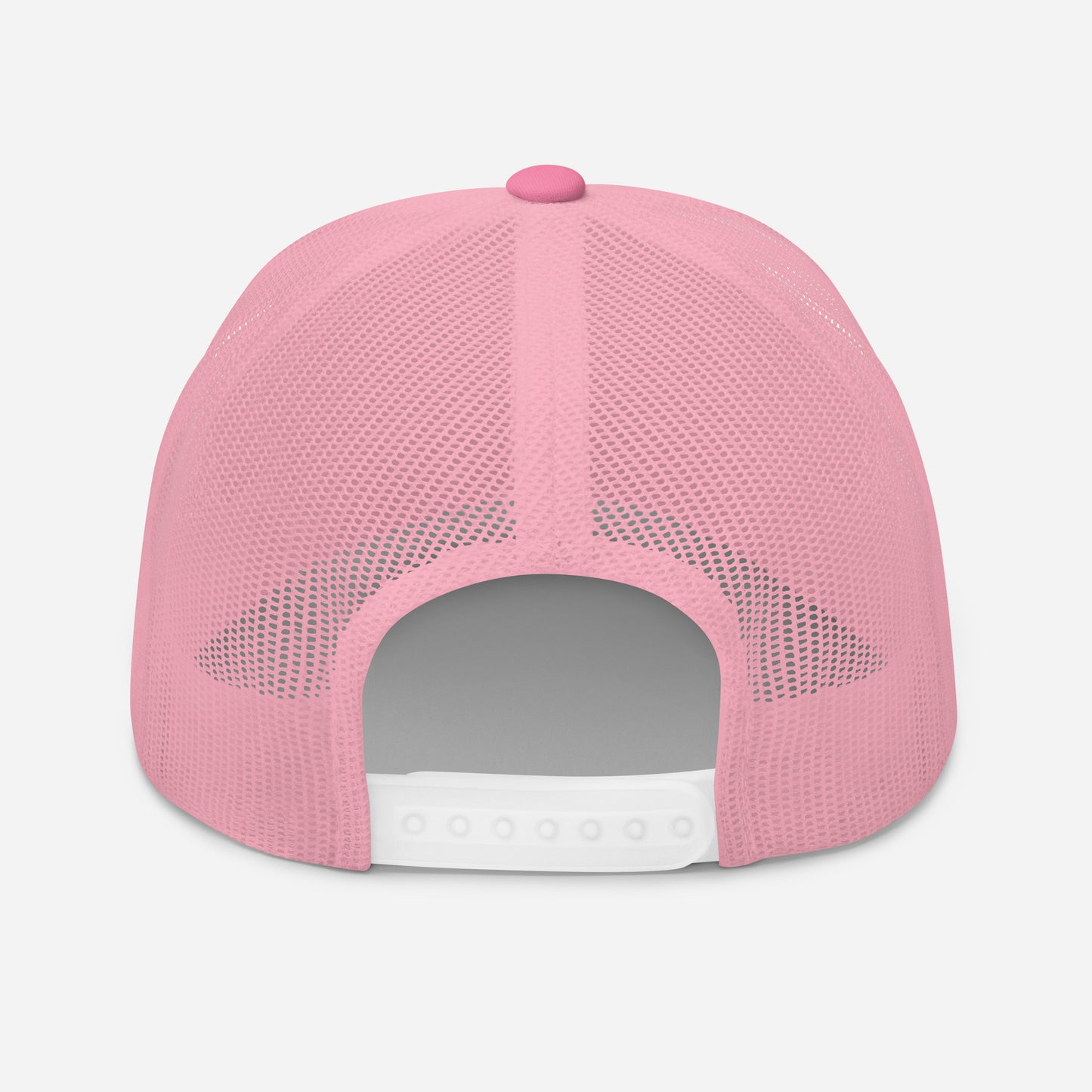 813SSED pink on pink trucker Cap