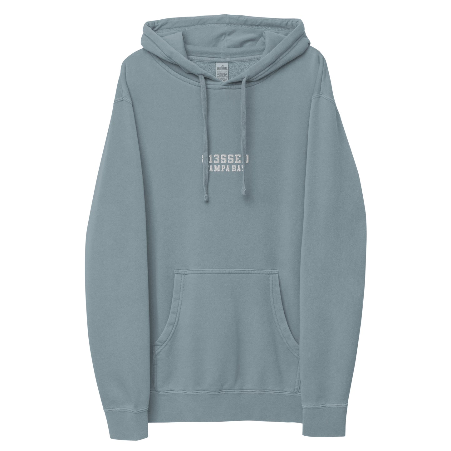 813SSED unisex pigment-dyed hoodie (7 colors)