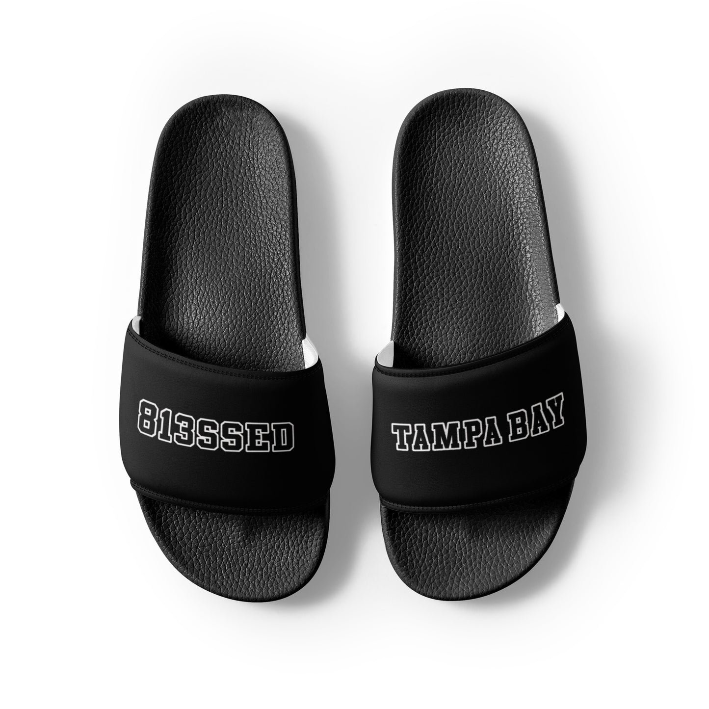 813SSED women's slides in black