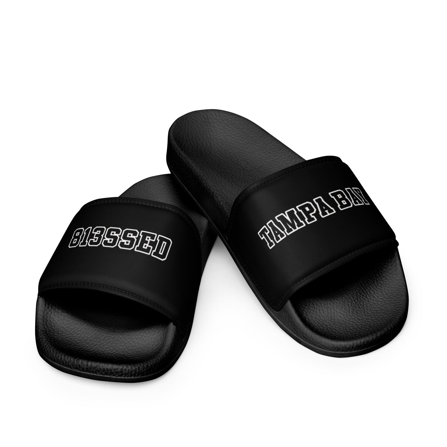 813SSED women's slides in black