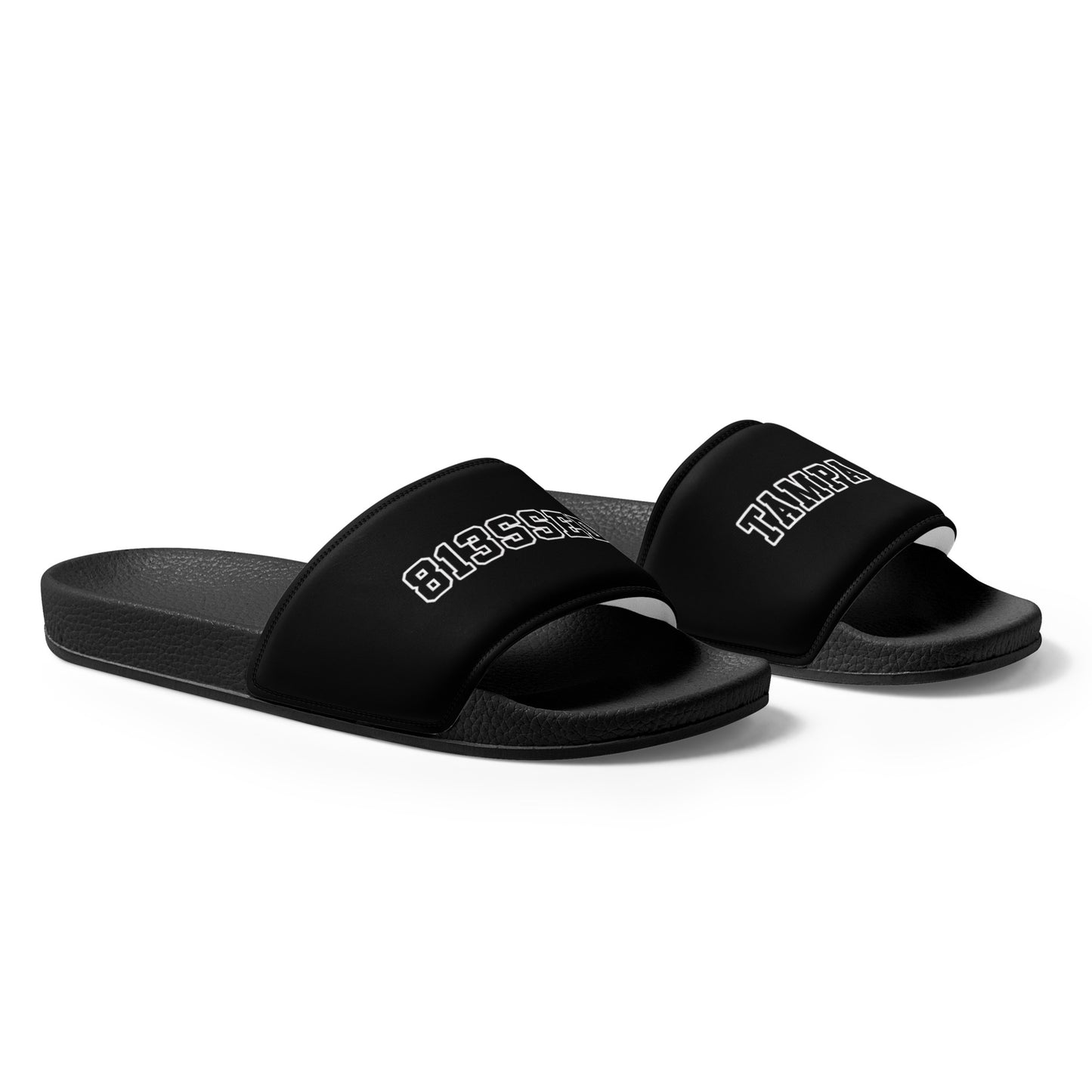 813SSED women's slides in black