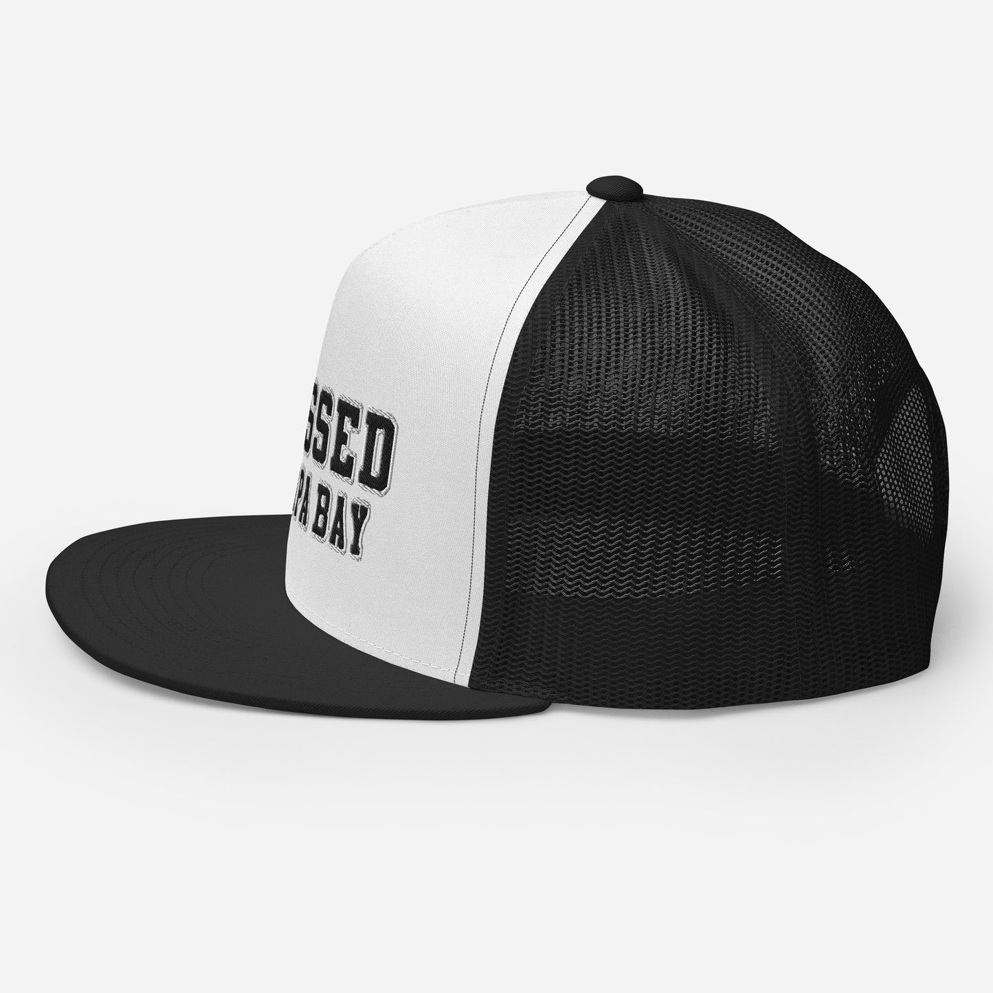 classic 813SSED black on white trucker cap