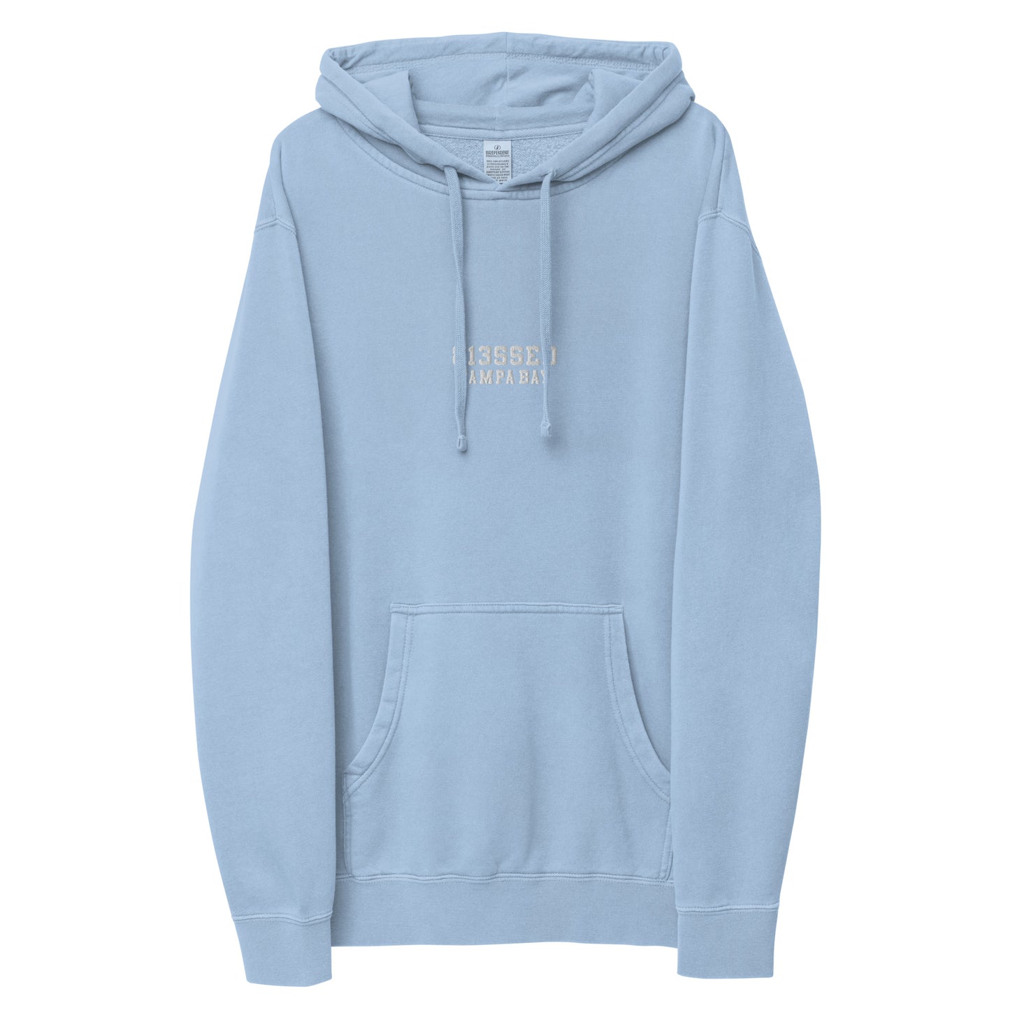813SSED unisex pigment-dyed hoodie (7 colors)